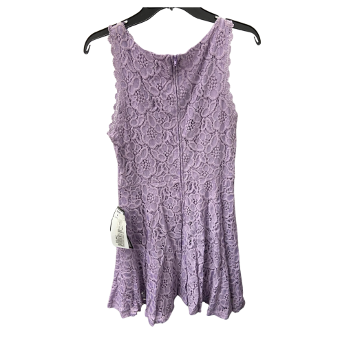 City Studio Lilac Lace Fit & Flare Dress - Size 11 - Party Dress - Image 2