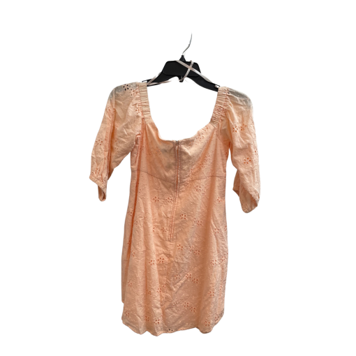 City Studio Peach Eyelet Dress - Size L - Women's Dresses - Image 2