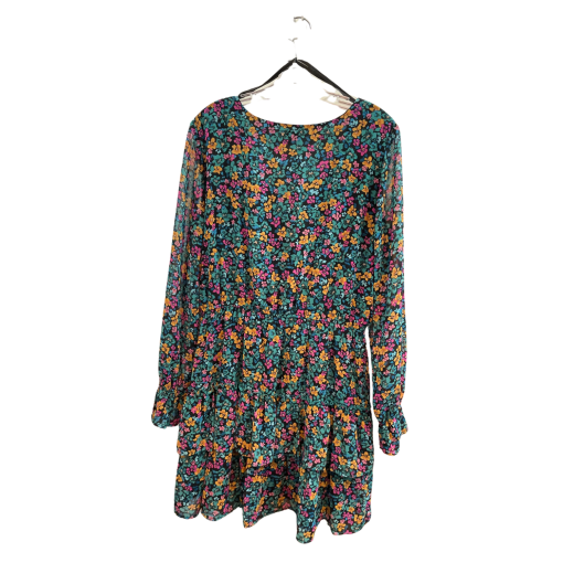 City Studio Floral Mini Dress XL - Black - Women's Dresses - Image 2