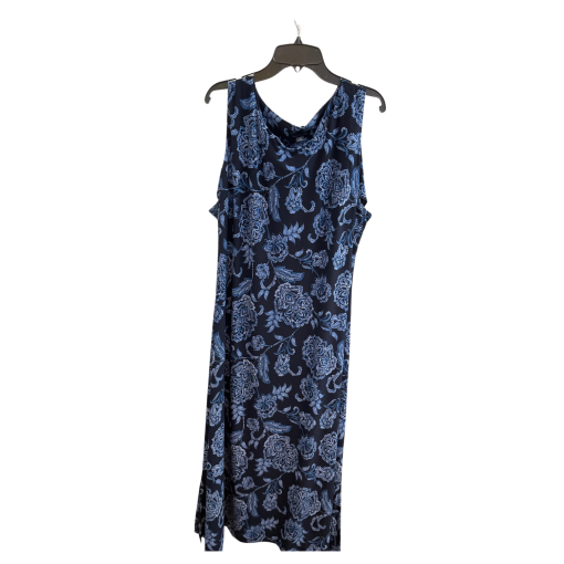 Tommy Hilfiger Blue Floral Maxi Dress Size 16 - Women's Dresses