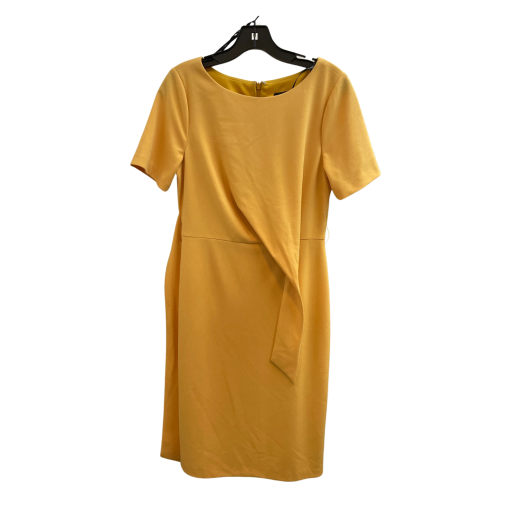 Tahari Yellow Sheath Dress Size 6 - Work Dress