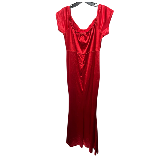 Red Maxi Dress XXL | Formal Gown | No Name Brand - Image 2