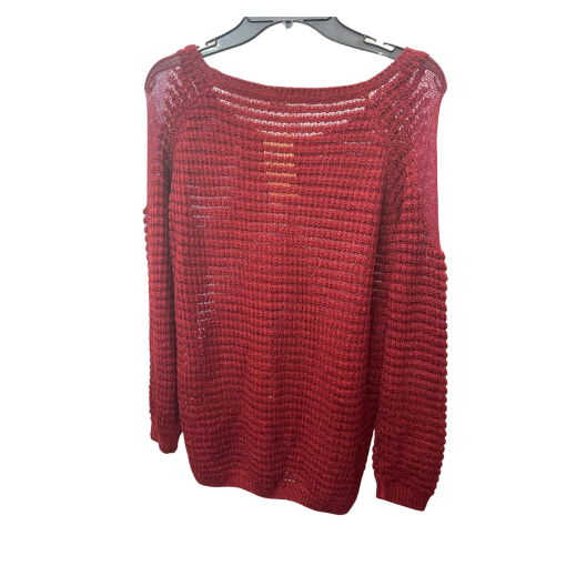 Nancy Yang New York Red Sweater Size L - Women's Knitwear - Image 2