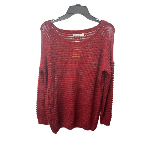 Nancy Yang New York Red Sweater Large - Women's Knitwear