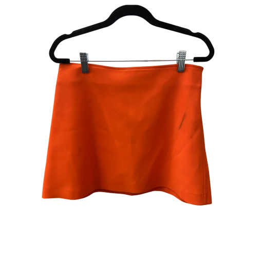 ZARA Orange Mini Skirt - Size S - Women's Skirts