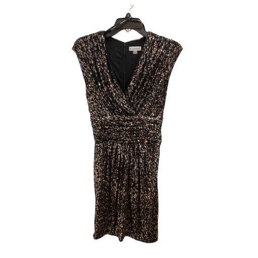 Calvin Klein Sequin Dress Black Size 2 Cocktail Party