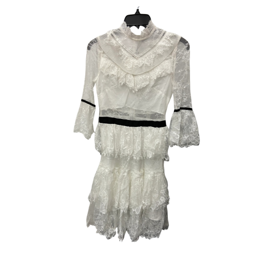 FEW MODA White Lace Midi Dress - Size M - Party Dress