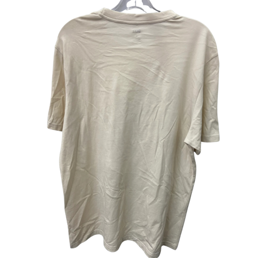 DKNY Beige Skull Tee Shirt Medium - Graphic T-Shirt - Image 2