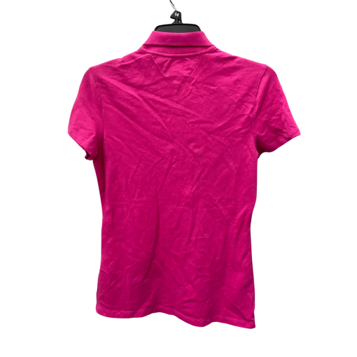 Tommy Hilfiger Pink Polo Shirt - Size S/P - Women's Tops - Image 2