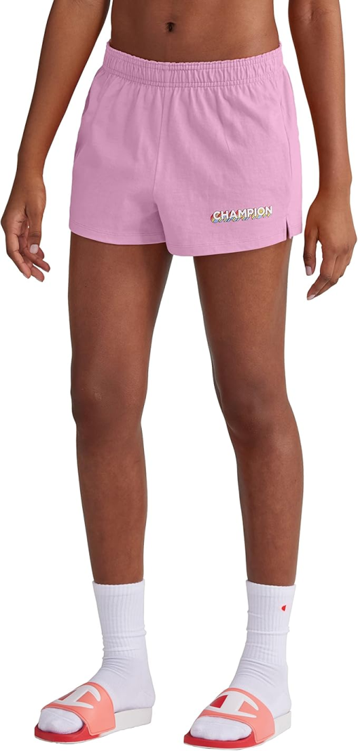 Champion Women's Pink Shorts - Size XL - Athletic Shorts