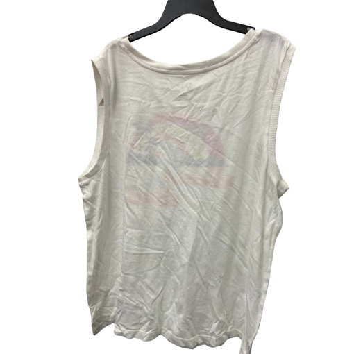 Style & Co White XL Graphic Tank Top - Women's Beach Shirt - Image 2