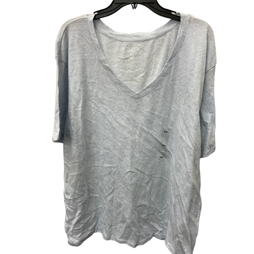 Style & Co XXL Gray V-Neck Tee - Women's T-Shirt