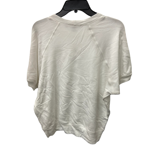 Fifteen Twenty White Short Sleeve Sweatshirt - Size S - Women's Top - Image 2