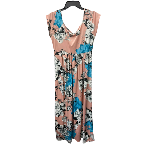 24 Seven Floral Maxi Dress - Pink, XL - Women's Dresses - Image 2