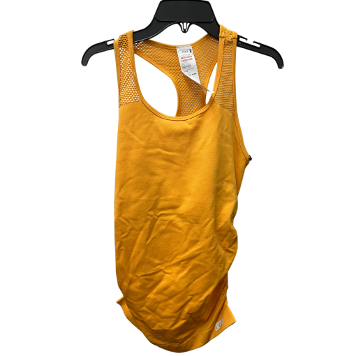 DKNY Yellow Tank Top L/G Activewear Workout Top