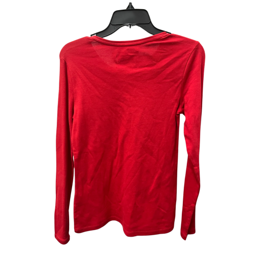 Charter Club Red Long Sleeve Shirt - Size S - Women's Top - Image 2