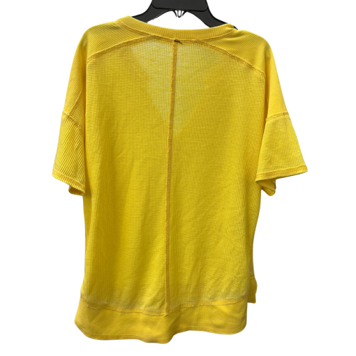 Yellow Waffle Knit Top - [Brand Name] - Size [Size] - Women's Shirt - Image 2