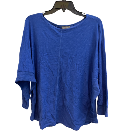 Vince Camuto Blue Top Small - Women's Long Sleeve Shirt