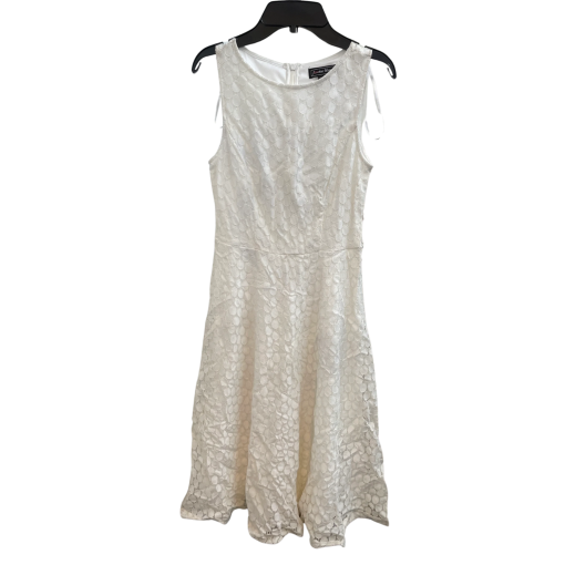 Jessica Howard White Lace Dress Size 4P - Cocktail Dress