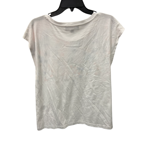 Tommy Hilfiger Floral White Tee Shirt S/P - Women's Tops - Image 2