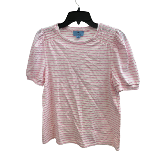 CeCe Pink Striped Top Small - Women's Blouse - Casual Wear