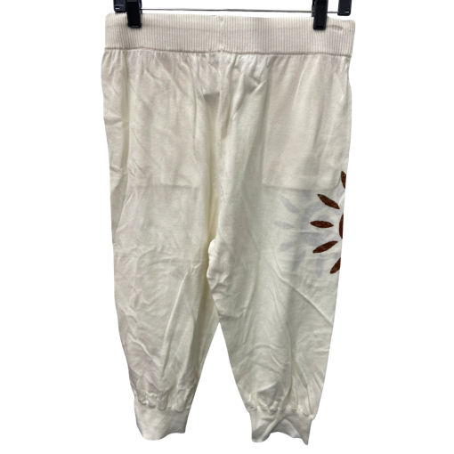 Minnierose Cream Sun Print Jogger Pants - Size S - Women's Pants - Image 2