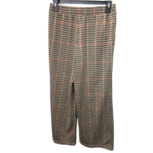 Sunshine Plaid Wide Leg Pants Beige Size 10 Women's Trousers - Image 2