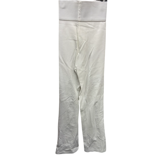 NYGARD White Ruffle Pants XL - Women's Wide Leg Trousers - Image 2