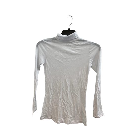 VICTORIA White Turtleneck Long Sleeve Top - Size L - Women's Shirts - Image 2