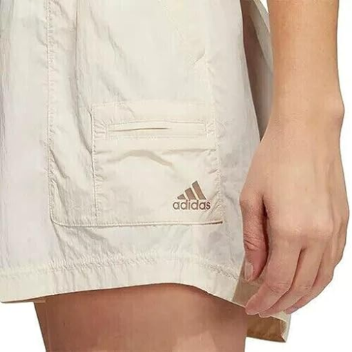 Adidas Women's White Sport Shorts - Small - Athletic Apparel - Image 3