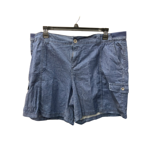 Style & Co Denim Cargo Shorts Blue 20W - Women's Shorts