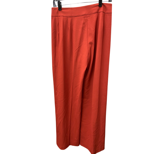 Tahari ASL Orange Wide Leg Pants Size 6 - Work Pants - Image 2