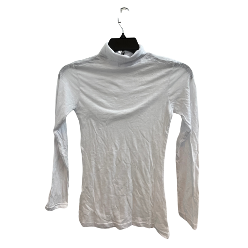 VICTORIA White Turtleneck Top - Size S - Women's Shirts