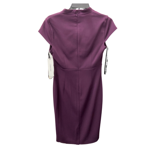 Calvin Klein Purple Dress Size 4 - Women's Cocktail Dress - Image 2