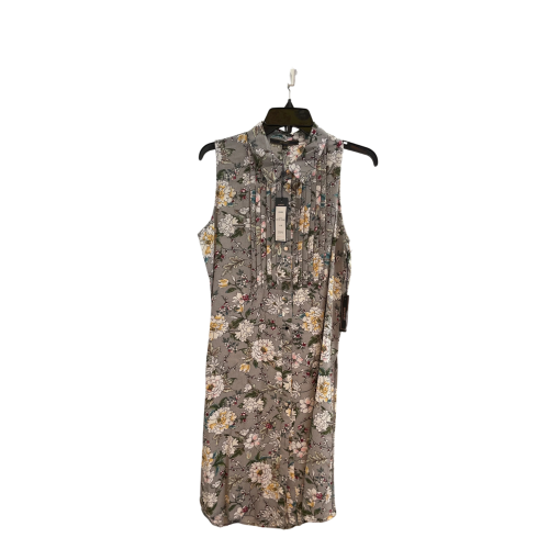 MaxSport Floral Sleeveless Dress Gray Size 5 - Women's Dresses