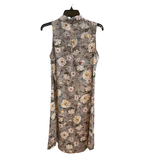 MaxSport Floral Sleeveless Dress Gray Size S - Women's Dresses - Image 2