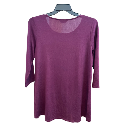 Nina Leonard Plum Knot Top - Women's Blouse - No Size - Image 2