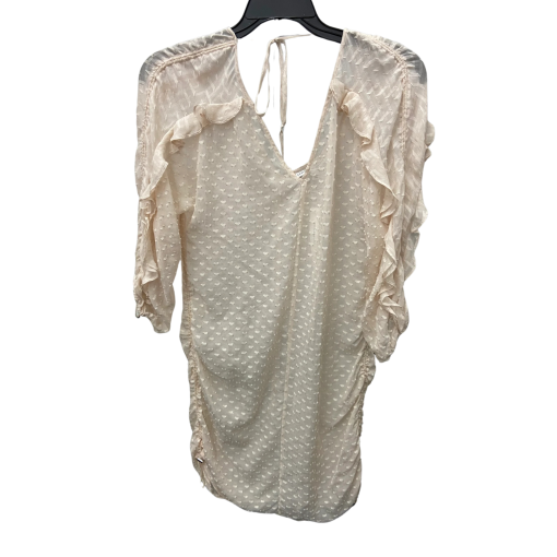 Chelsea And Walker Ivory Ruffle Mini Dress Size 6 - Party Dress