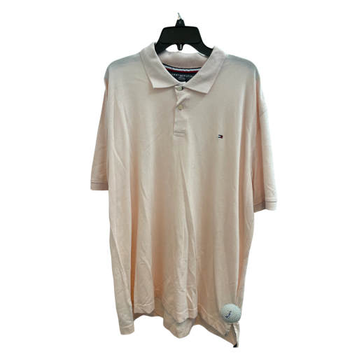 Tommy Hilfiger Polo Shirt XL Pink Golf Apparel