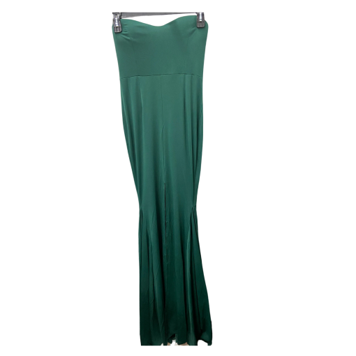 Miss Ord Green Strapless Maxi Dress - Size L - Formal Gown