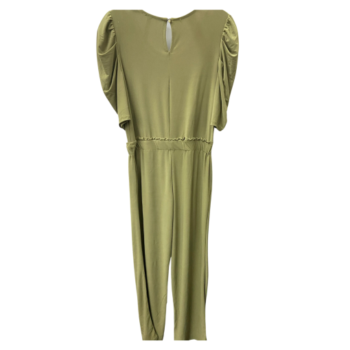 NY Collection Olive Jumpsuit Petite Size PM | Women's Clothing - Image 2