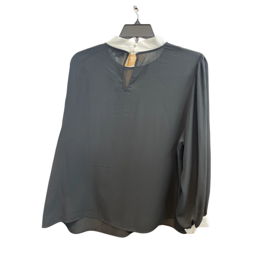 CeCe Black & White Blouse 3X - Women's Tops & Shirts - Image 2