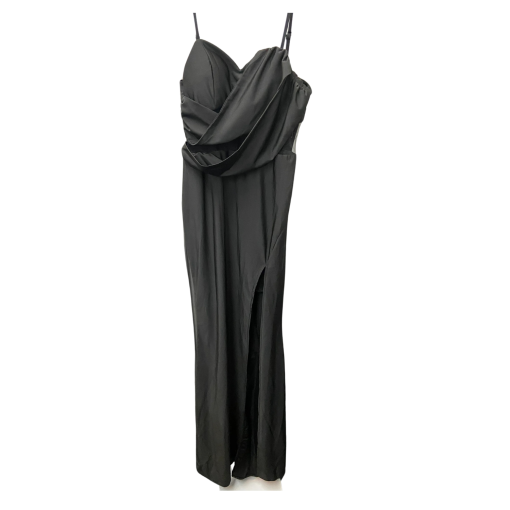 Miss ord Black Maxi Dress - Size L - Formal Gown