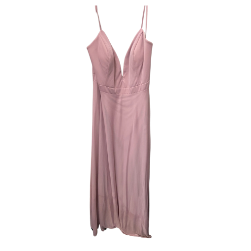 Kleinfeld Mauve Maxi Dress Size 24 - Bridesmaid Dress