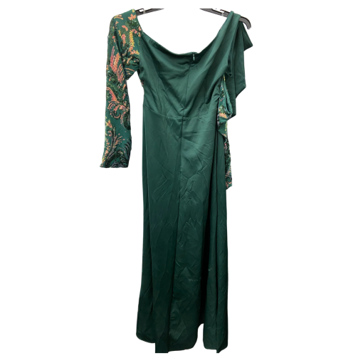 Miss ORD Green Maxi Dress 1XL - Formal Evening Gown - Image 2