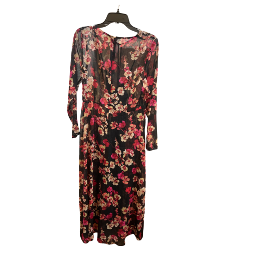 Tommy Hilfiger Floral Maxi Dress Black Size 10 - Women's Dresses