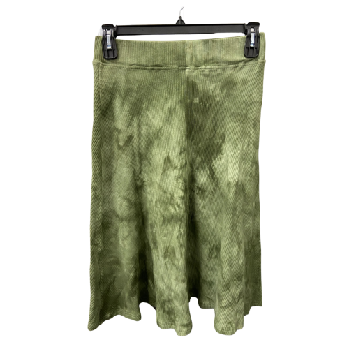 MONN Green Corduroy Midi Skirt - Size L - Women's Skirts