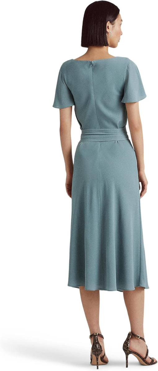 Lauren Ralph Lauren Teal Midi Dress Size 4 - Women's Dresses - Image 2