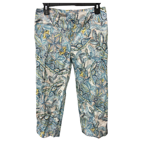 ZAC & Rachel Floral Capri Pants Size 8 - Women's Pants