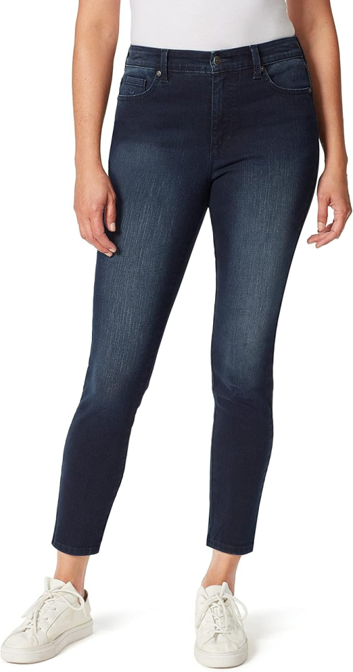 Gloria Vanderbilt Dark Wash Skinny Jeans - Women's Denim Pants